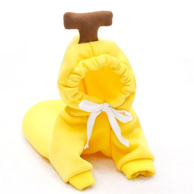 Warm Winter Cute Fruit Pet Clothes